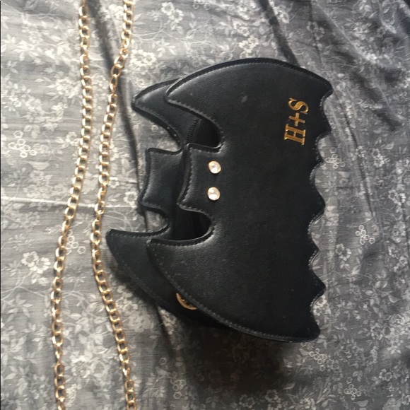 Black bat purse - Picture 2 of 2